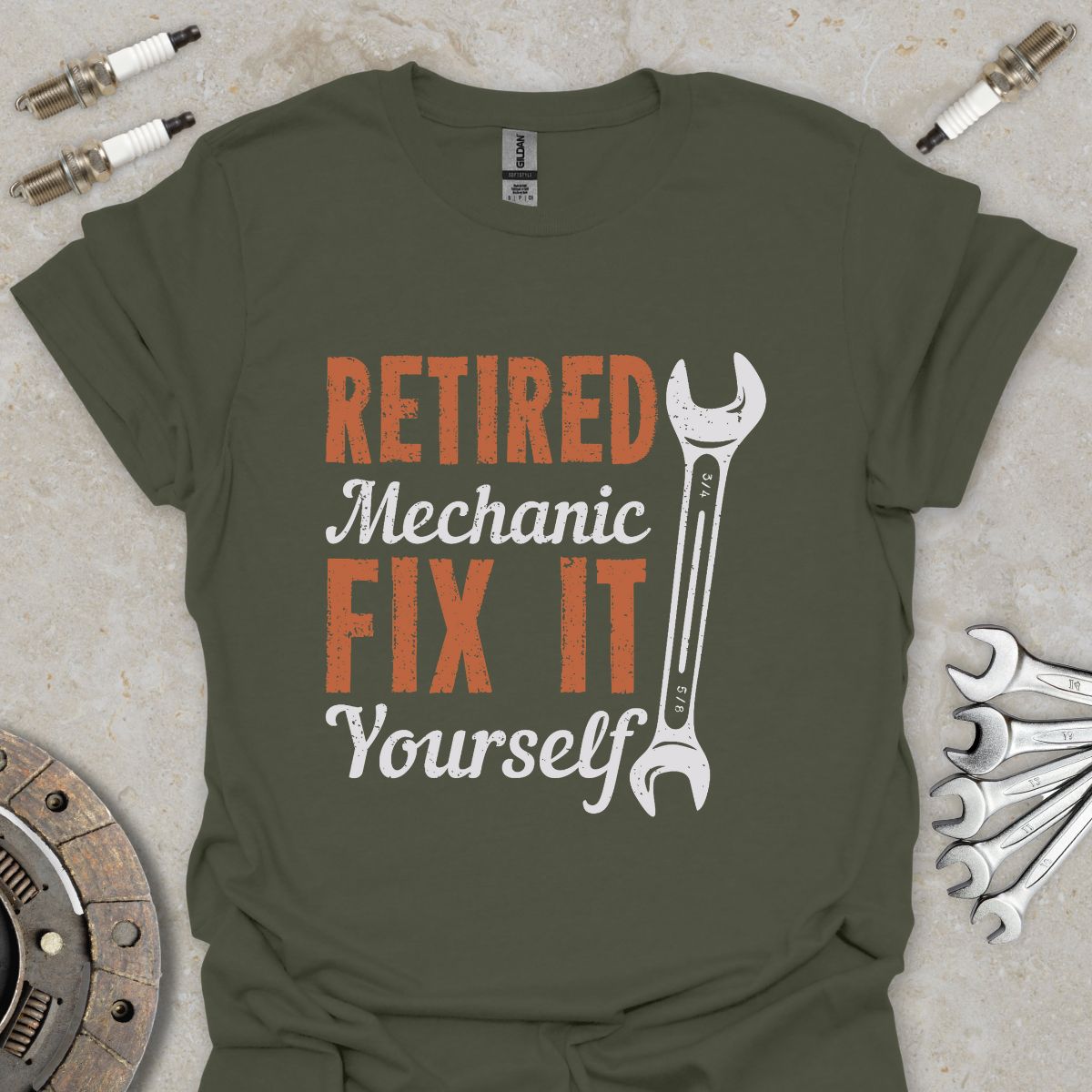 Retired Mechanic Fix it Yourself T-Shirt