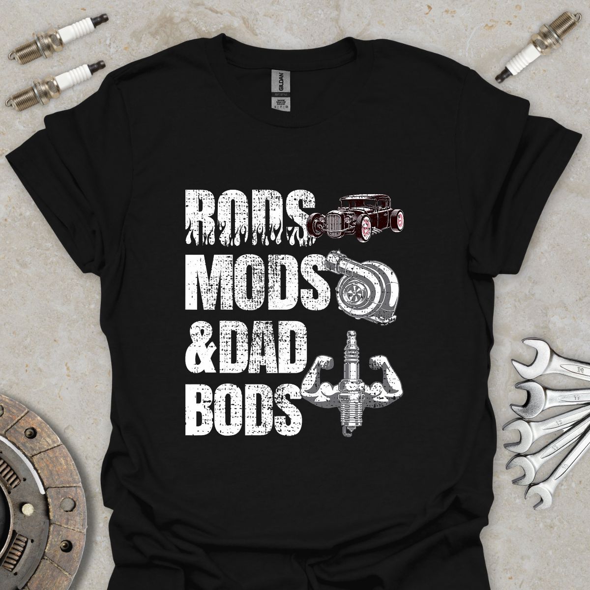 Rods, Mods & Dad Bods T-Shirt