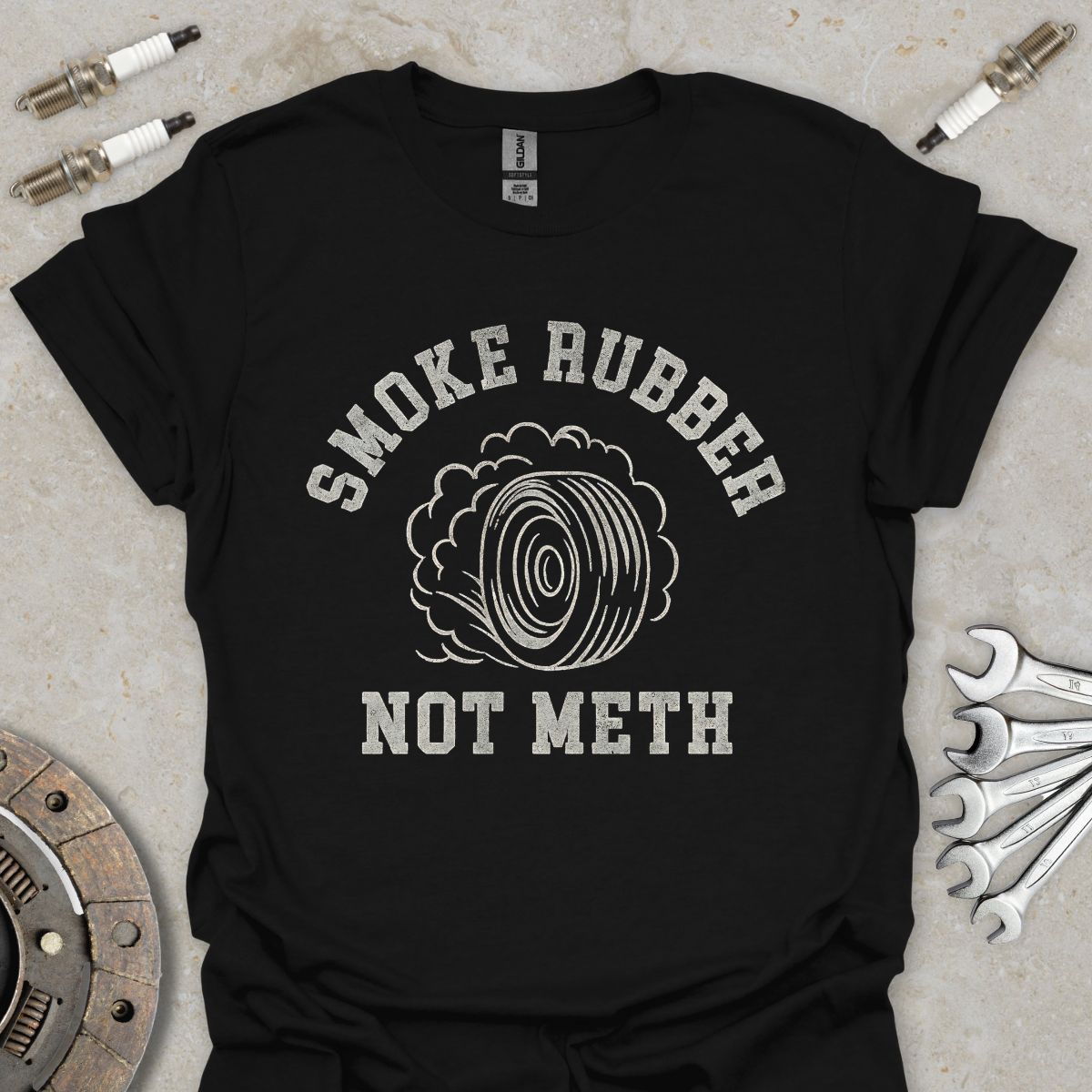 Smoke Rubber not Meth T-Shirt