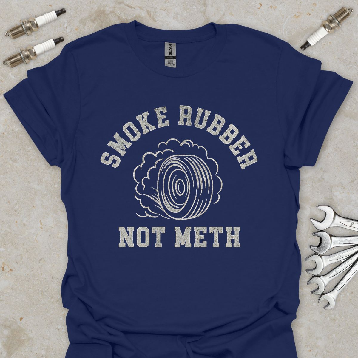 Smoke Rubber not Meth T-Shirt