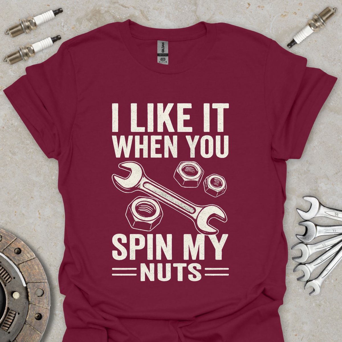I Like it when you Spin my Nuts T-Shirt