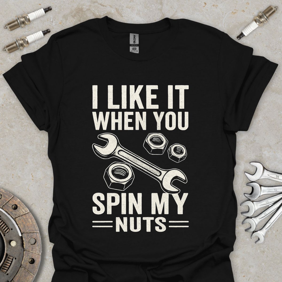 I Like it when you Spin my Nuts T-Shirt