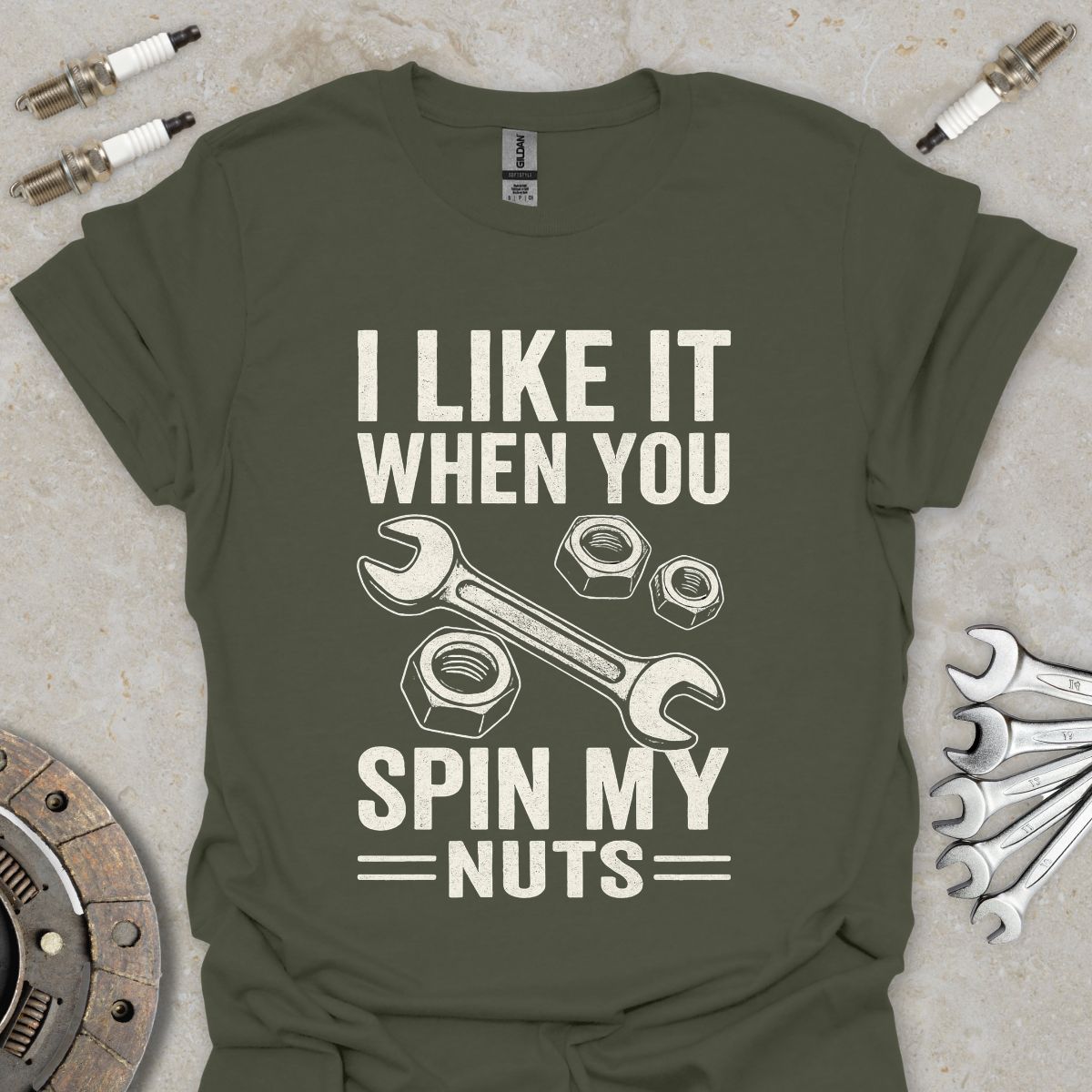 I Like it when you Spin my Nuts T-Shirt