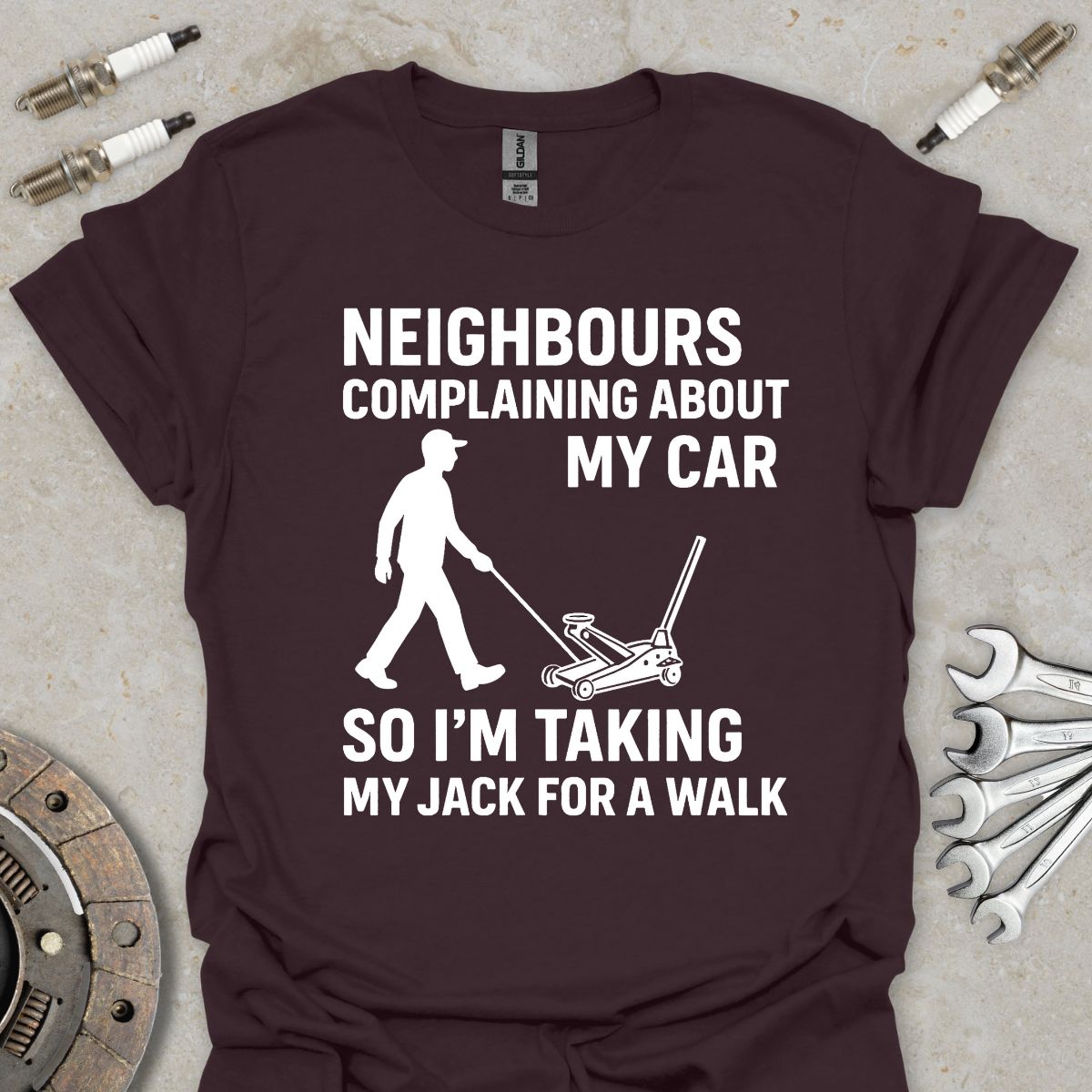 Taking Jack for a Walk T-Shirt