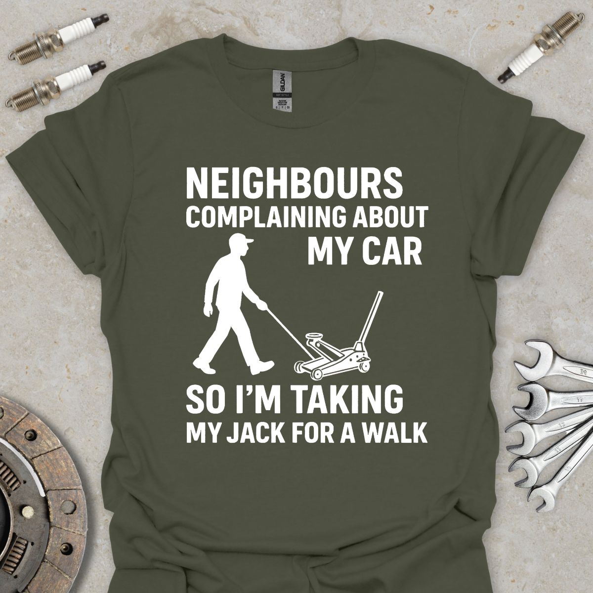 Taking Jack for a Walk T-Shirt