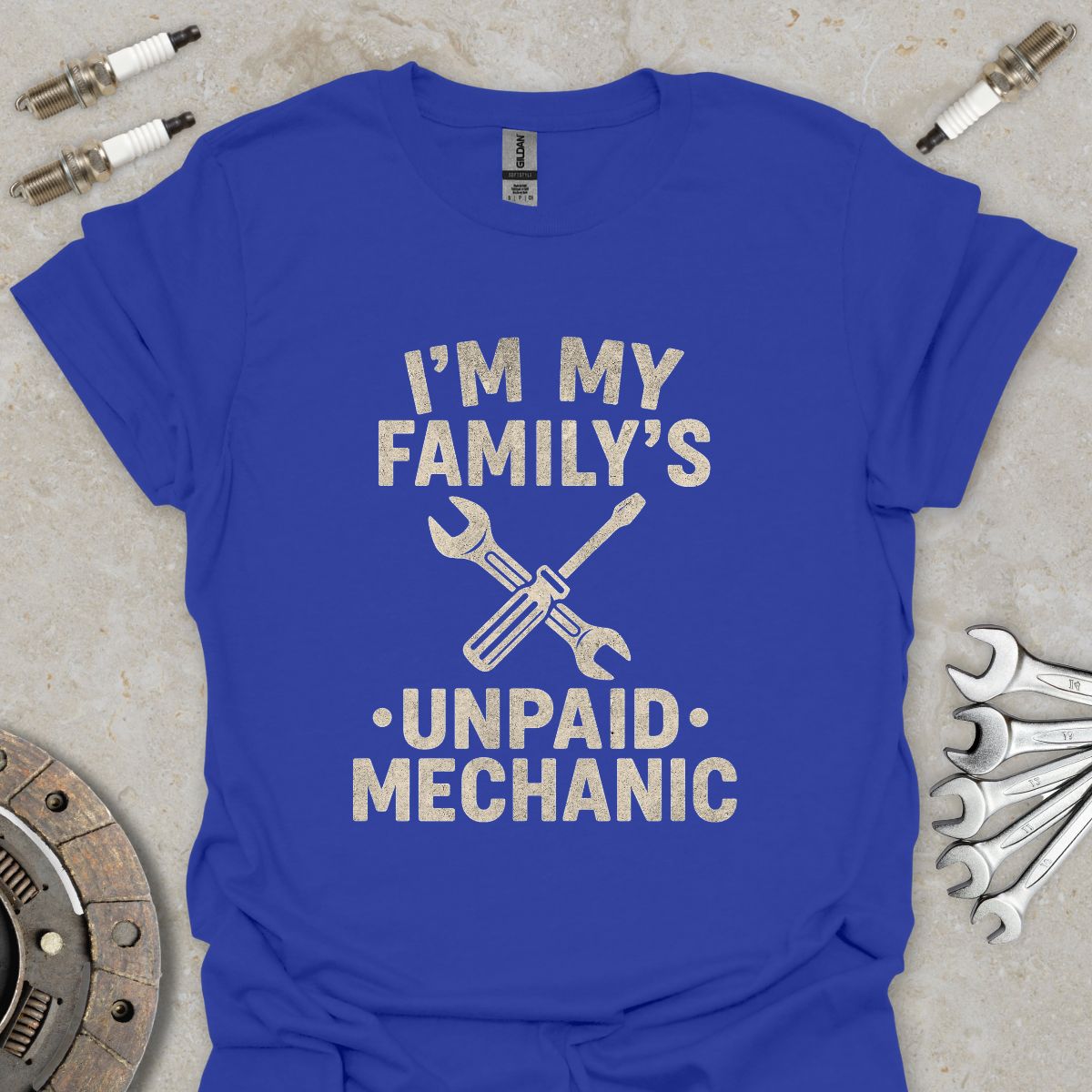 I'm My Family's unpaid Mechanic T-Shirt