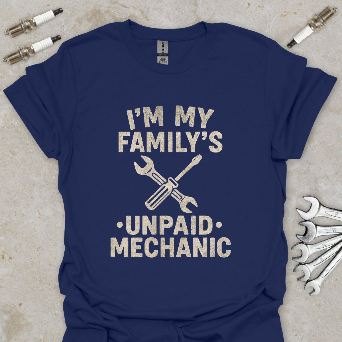 I'm My Family's unpaid Mechanic T-Shirt