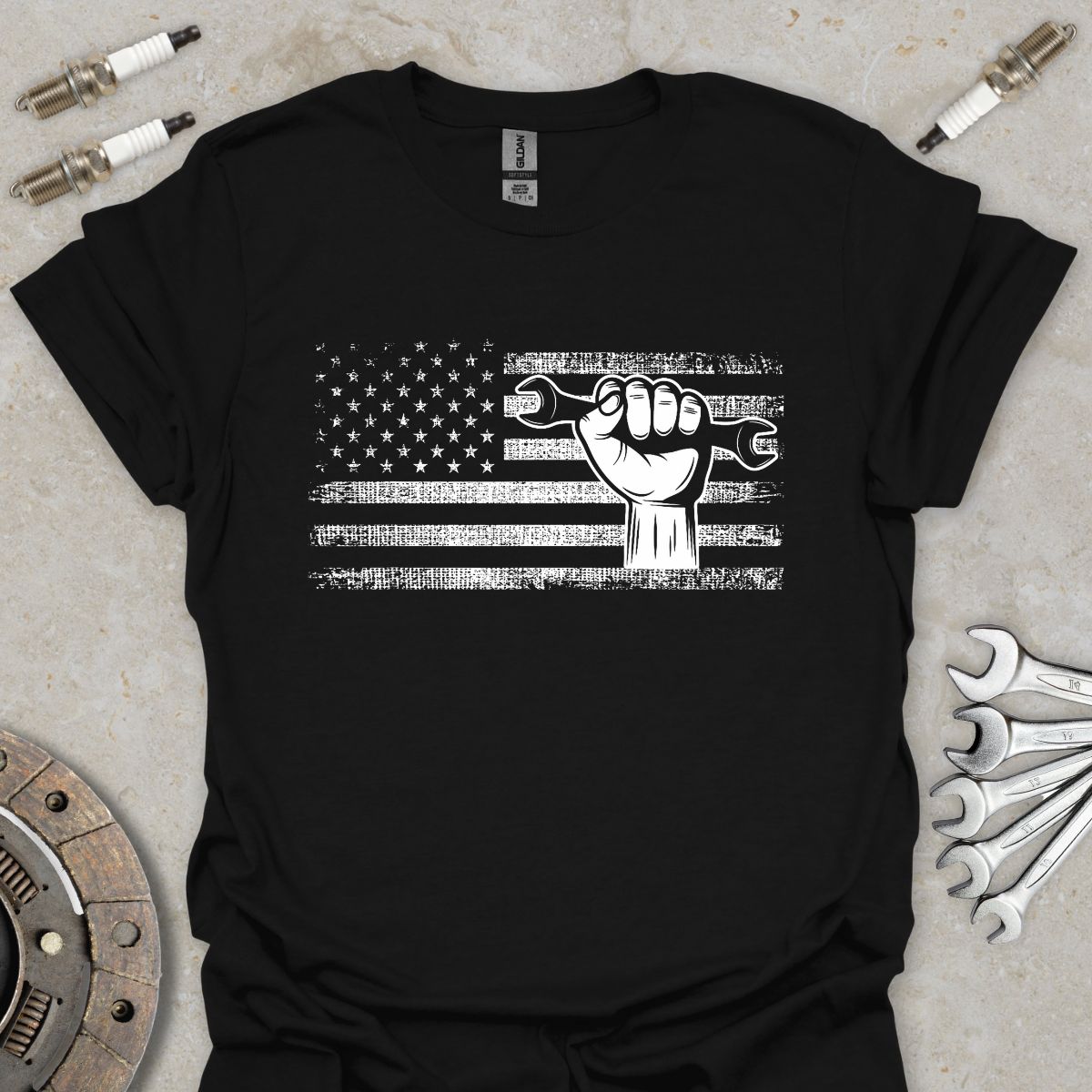 Proud American Mechanic T-Shirt