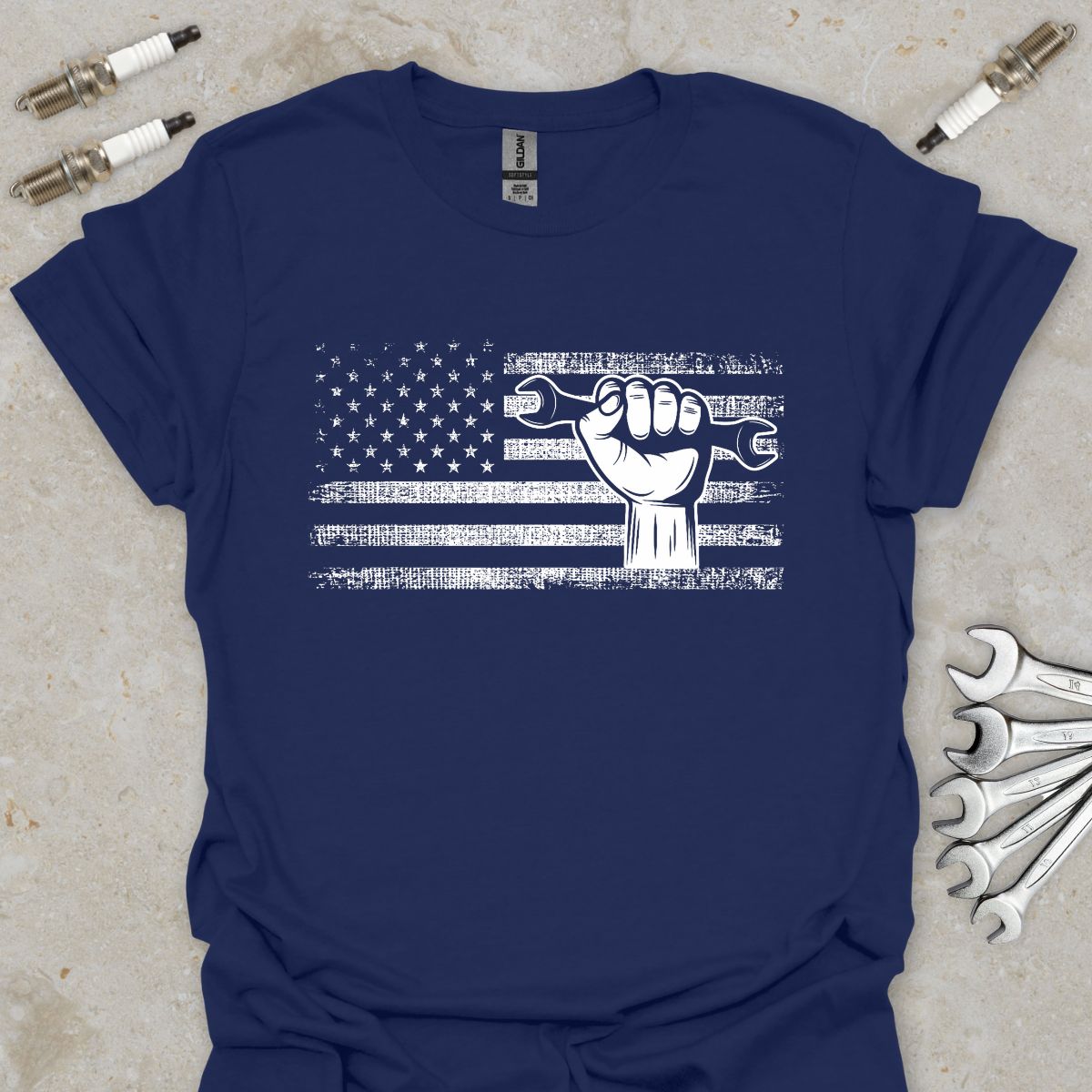 Proud American Mechanic T-Shirt