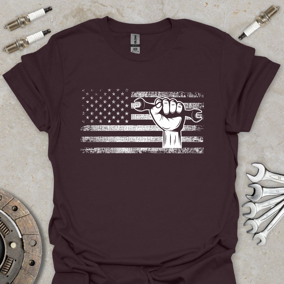 Proud American Mechanic T-Shirt