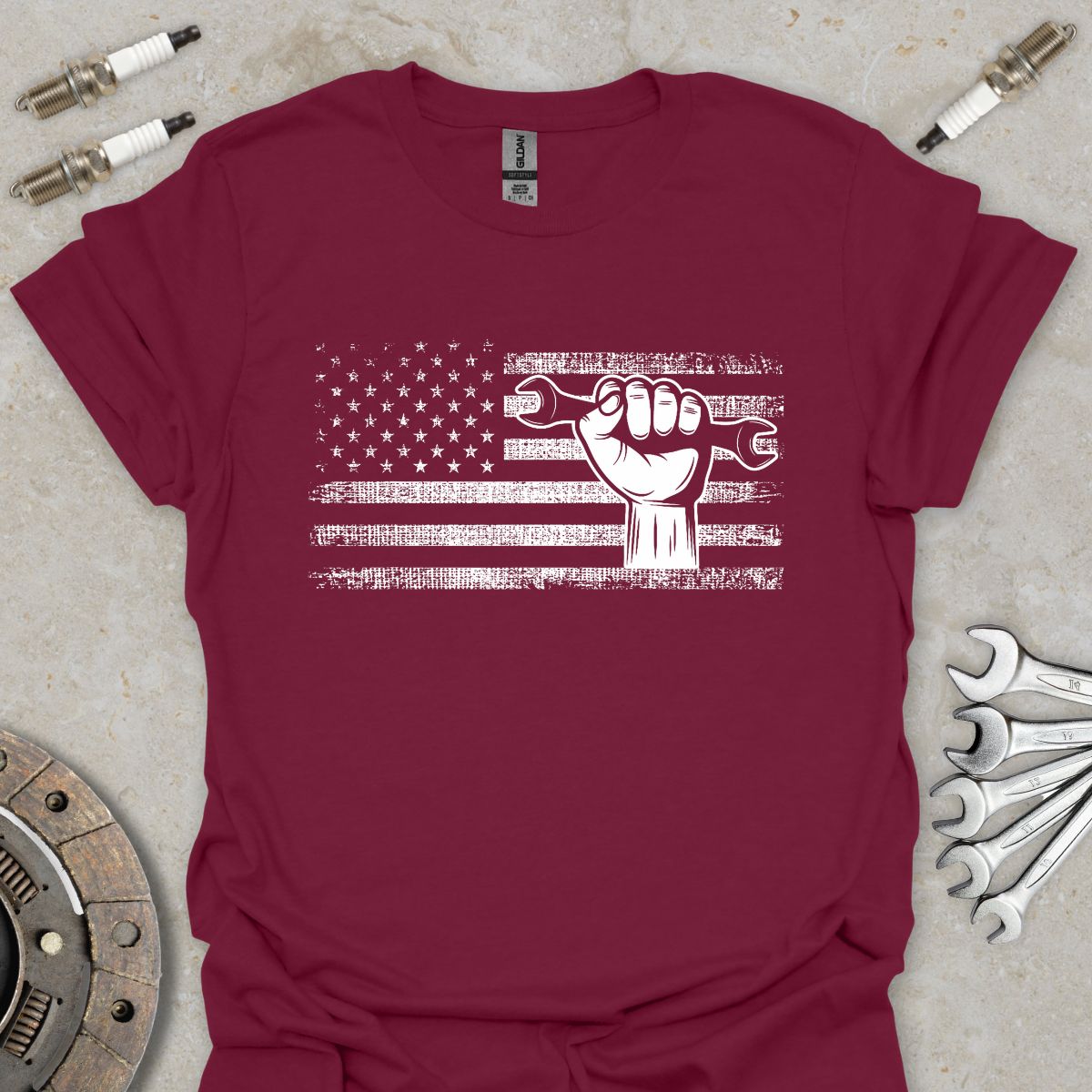 Proud American Mechanic T-Shirt