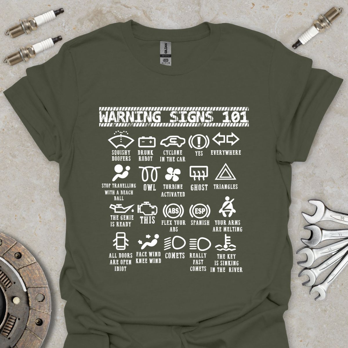 Warning Signs 101 T-Shirt
