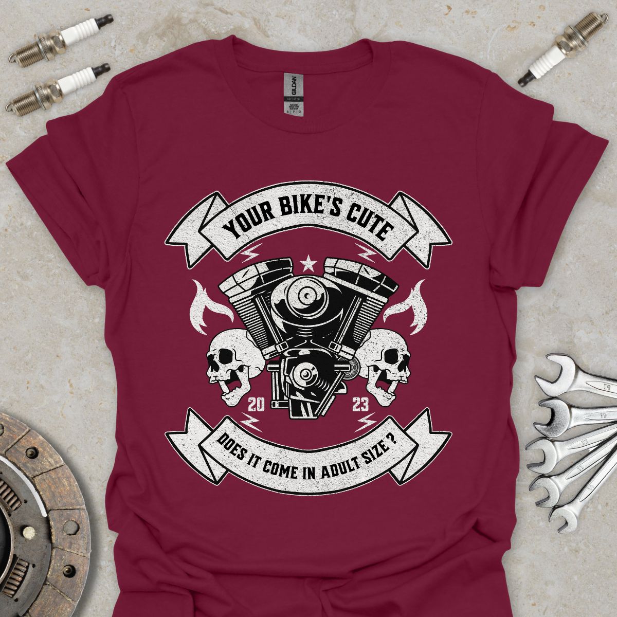 Your Bike's Cute - Does it come in Adult Size ? T-Shirt