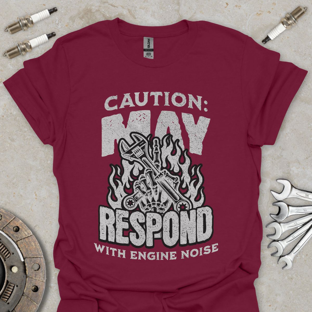 Caution: May Respond with Engine Noise T-Shirt