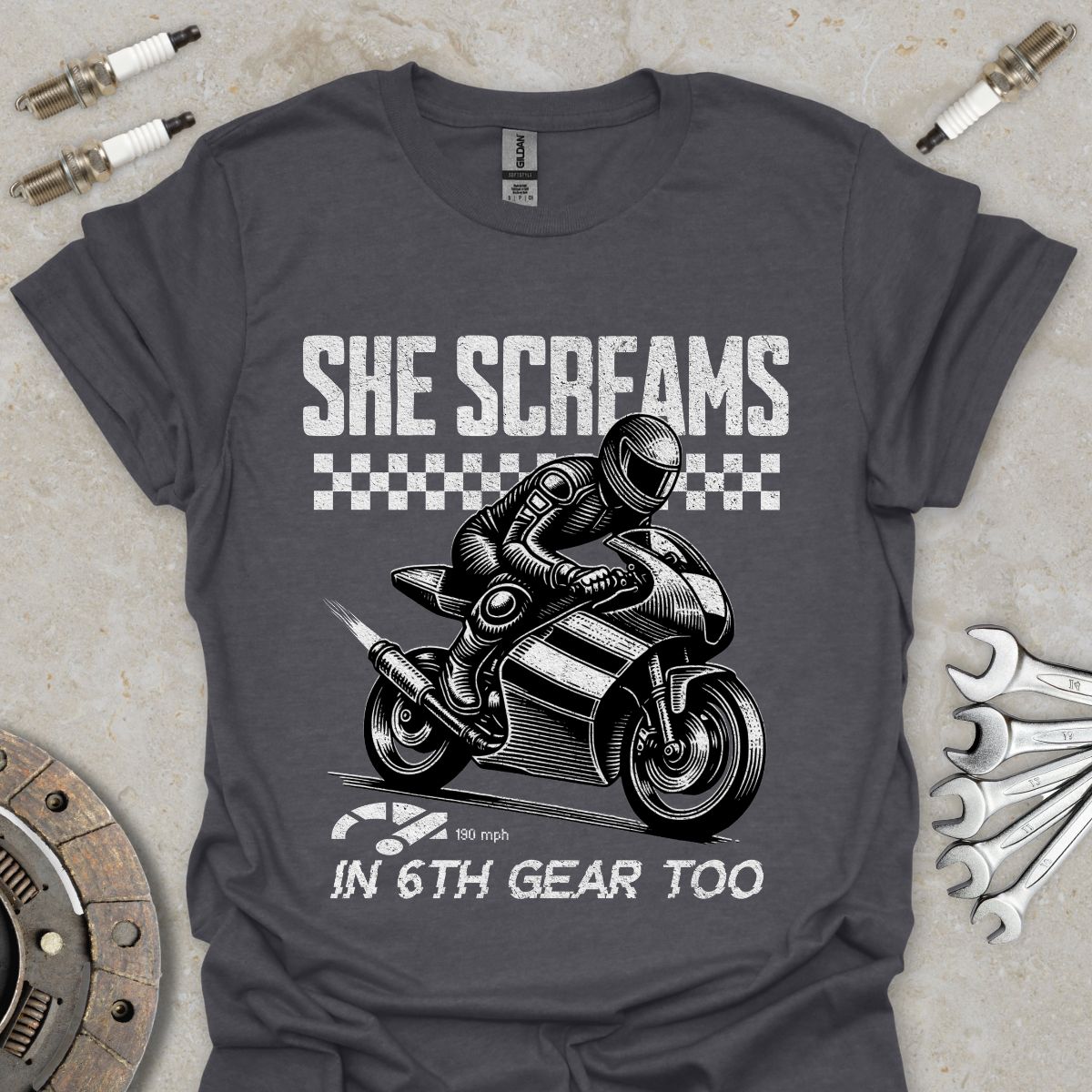 She Screams in 6th Gear Too T-Shirt