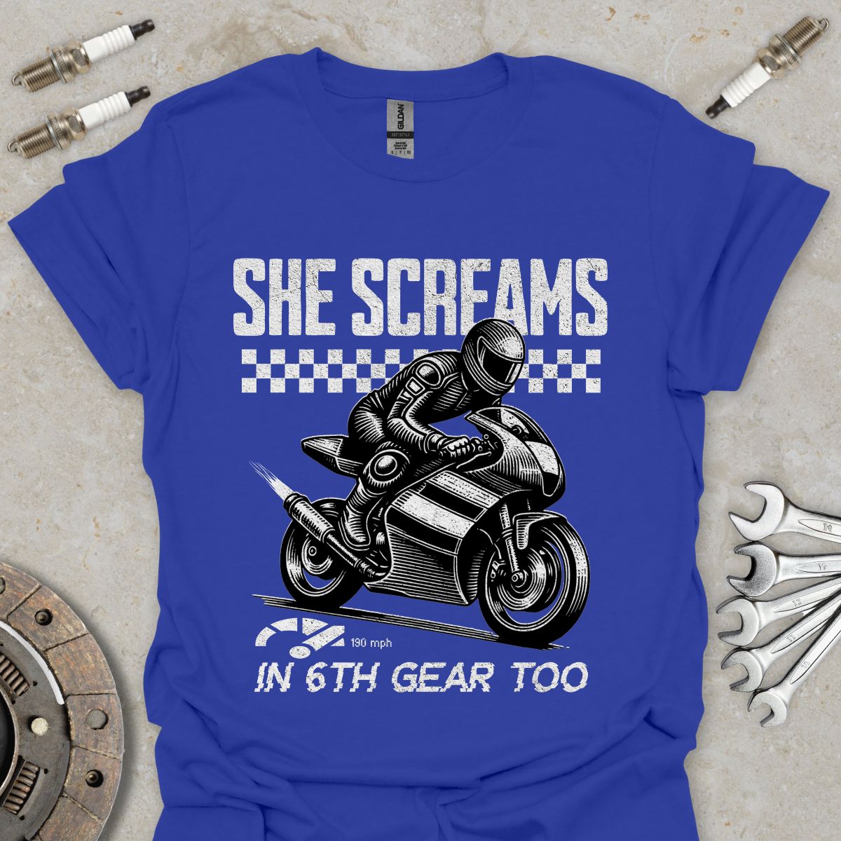 She Screams in 6th Gear Too T-Shirt