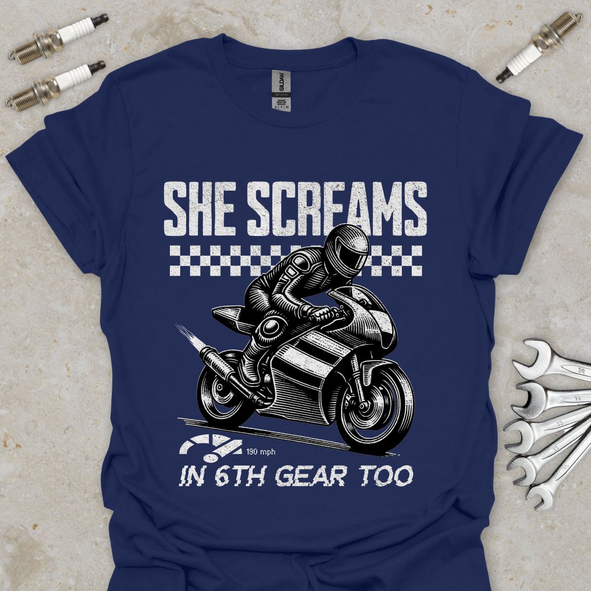 She Screams in 6th Gear Too T-Shirt