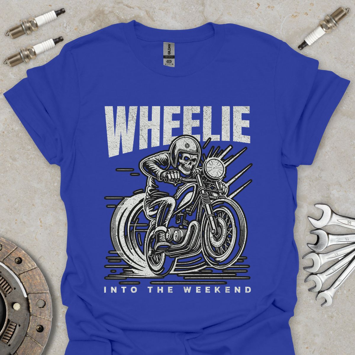 Wheelie into The Weekend T-Shirt