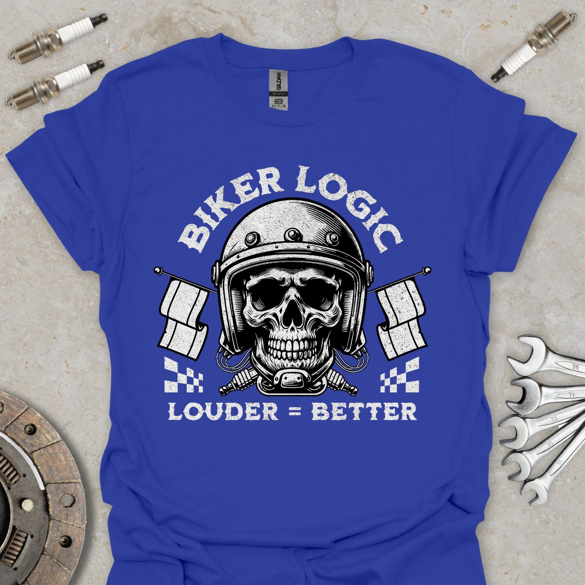 Biker Logic: Louder = Better T-Shirt
