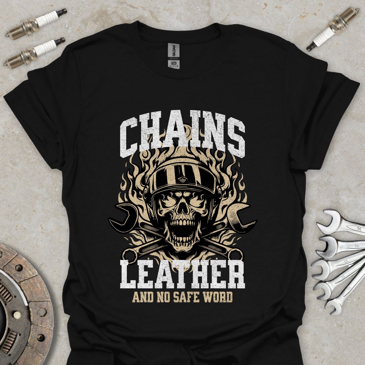 Chains, Leather and no Safe Word T-Shirt