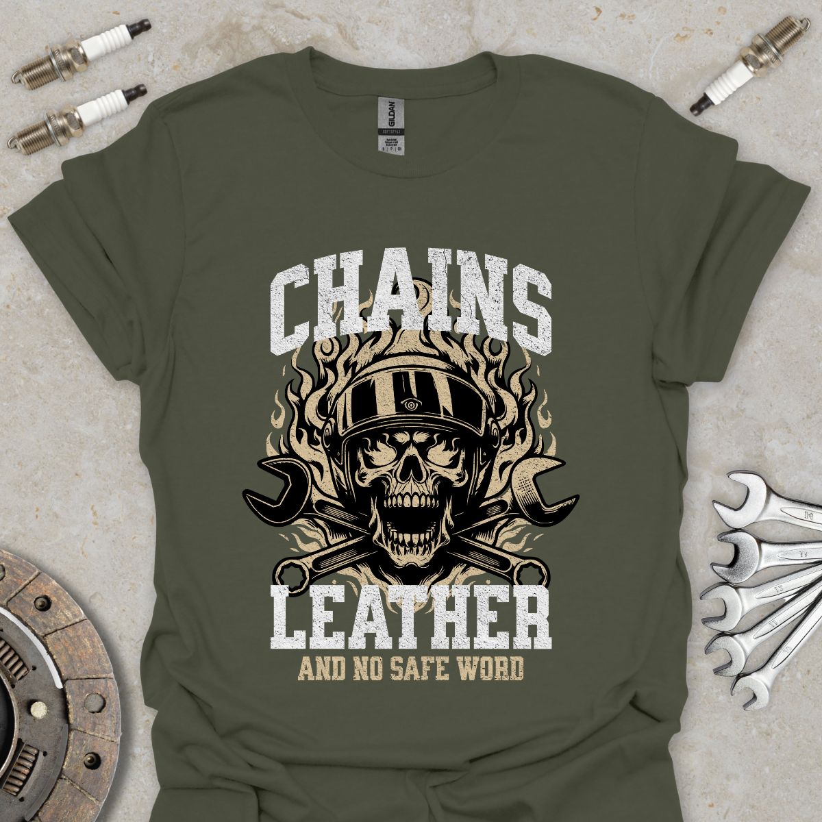 Chains, Leather and no Safe Word T-Shirt