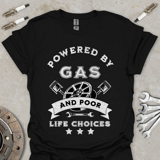 Powered by Gas  T-Shirt