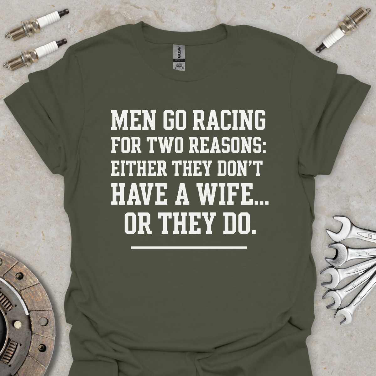 Racing for Two Reasons T-Shirt