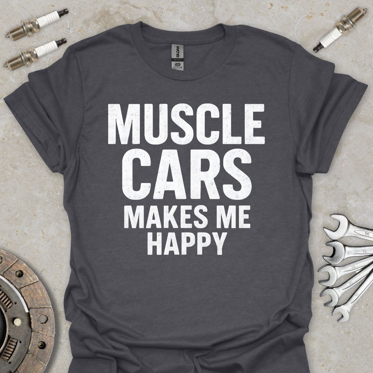 Muscle Cars makes me Happy T-Shirt