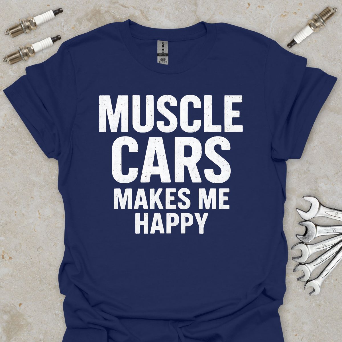 Muscle Cars makes me Happy T-Shirt