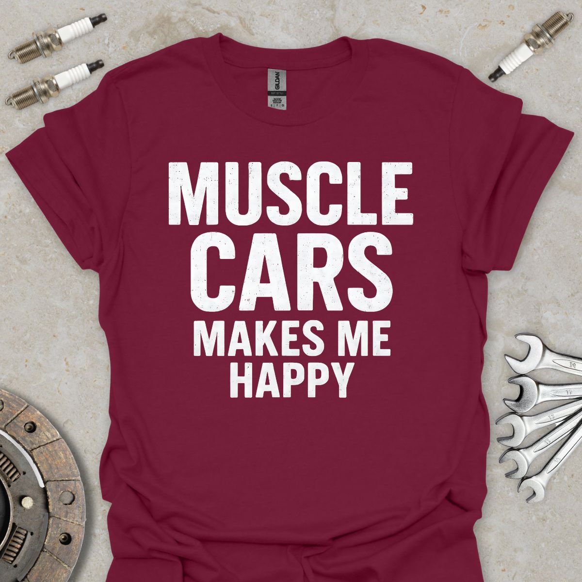Muscle Cars makes me Happy T-Shirt