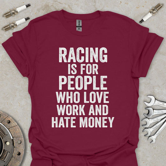 Racing is for People T-Shirt