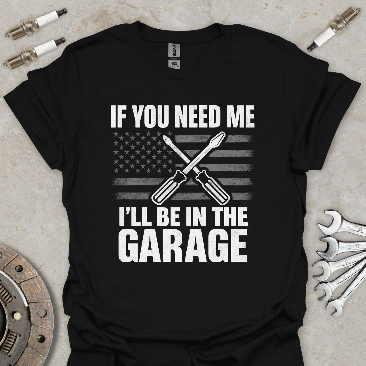 I'll be in The Garage T-Shirt