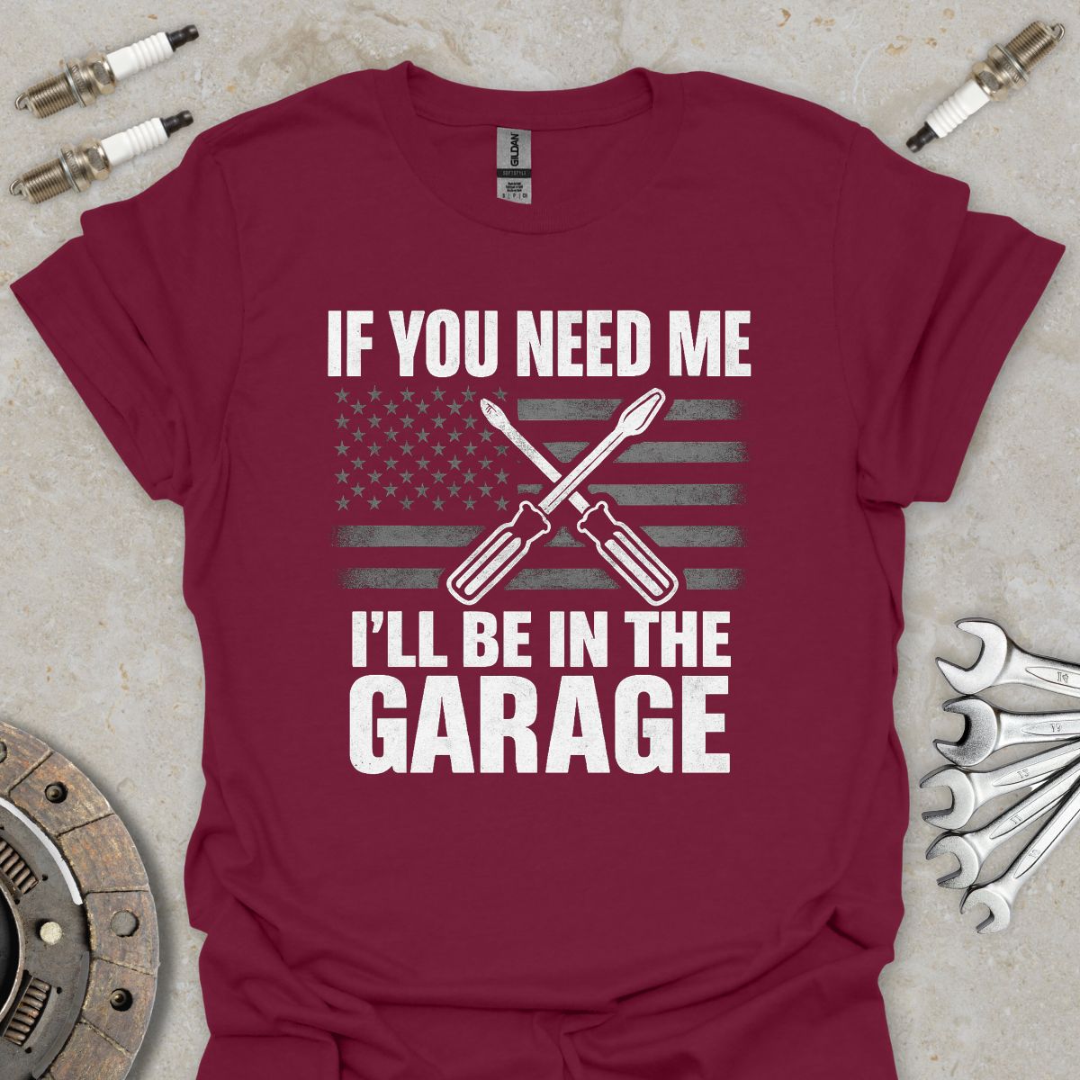 I'll be in The Garage T-Shirt