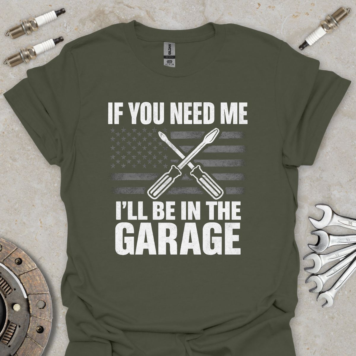 I'll be in The Garage T-Shirt