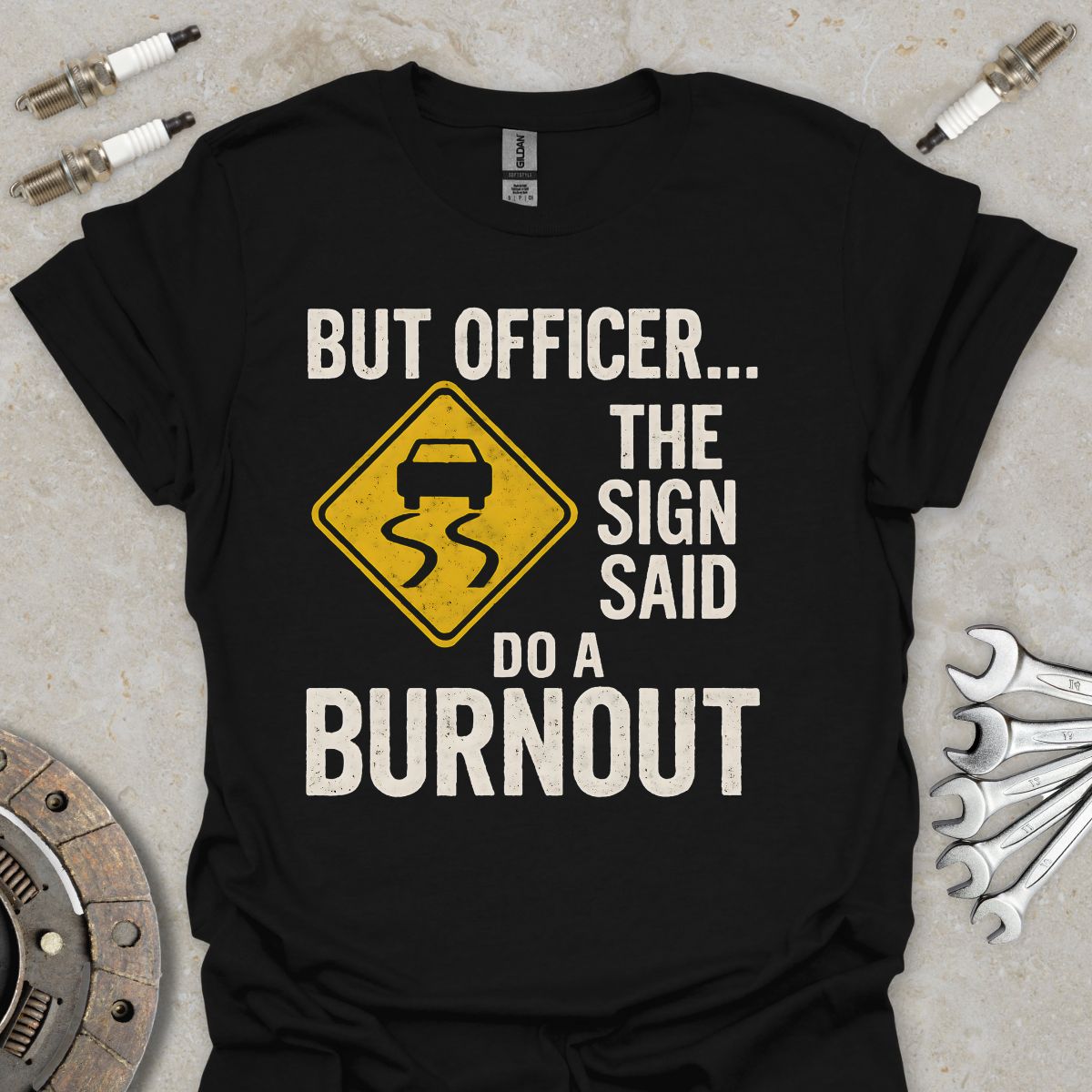 But Officer T-Shirt