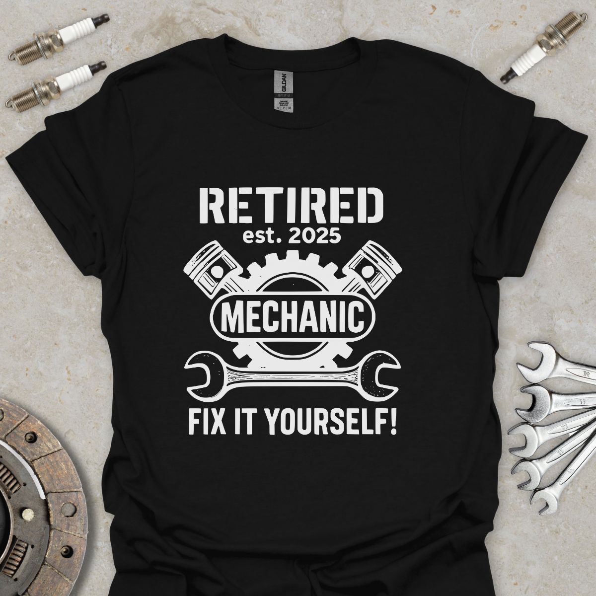 Retired Mechanic fix it Yourself T-Shirt