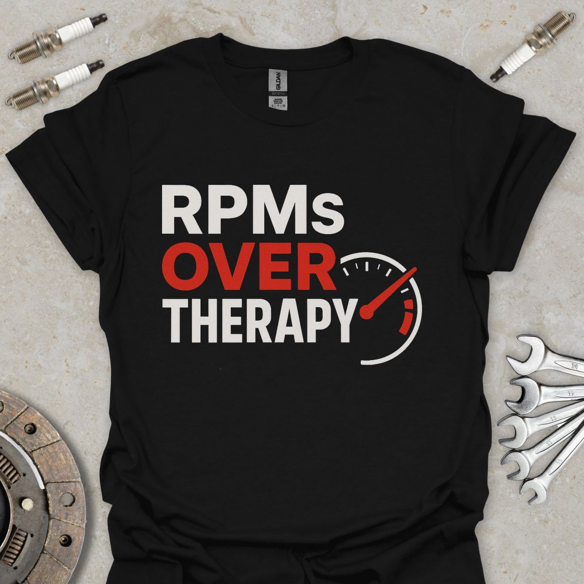 RPMs over Therapy T-Shirt