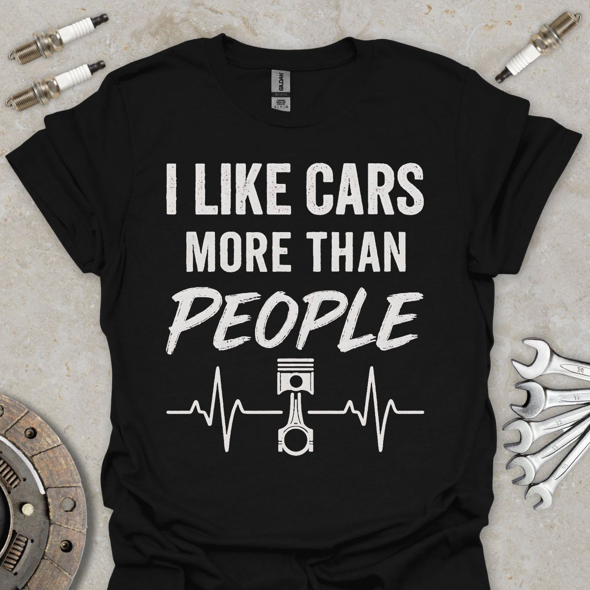 I like Cars more than People T-Shirt