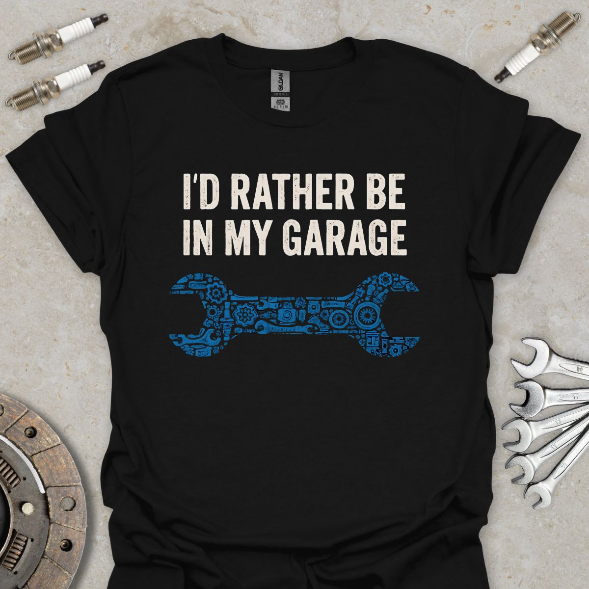 I'd rather be in my Garage T-Shirt