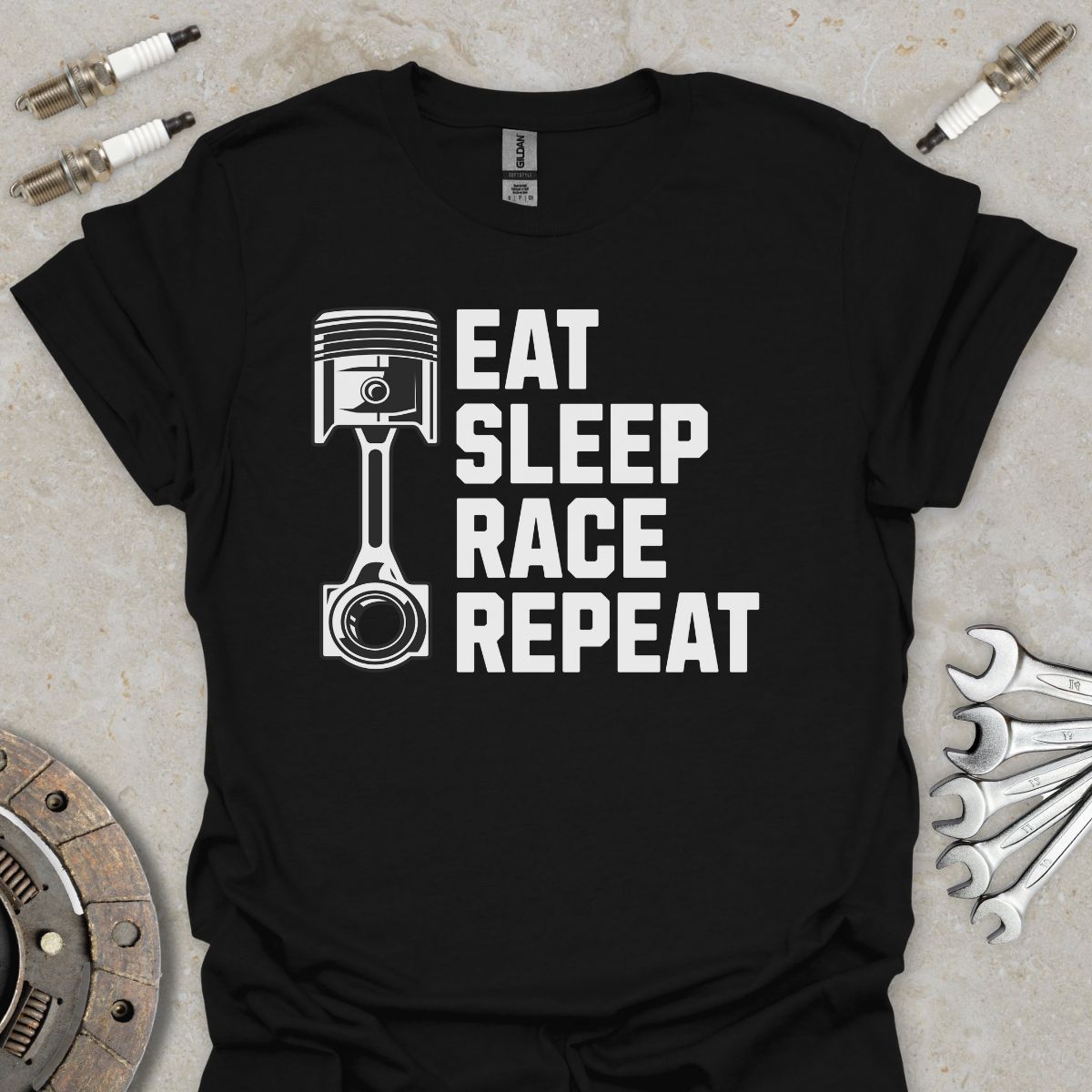 Eat, Sleep, Race, Repeat T-Shirt