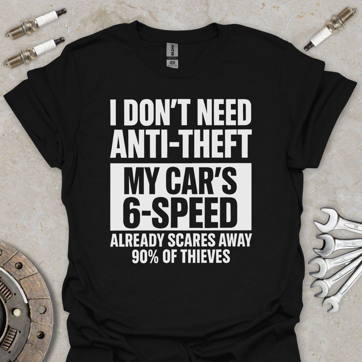 I don't need Anti-Theft T-Shirt