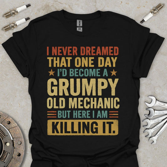Grumpy Old Mechanic T-Shirt