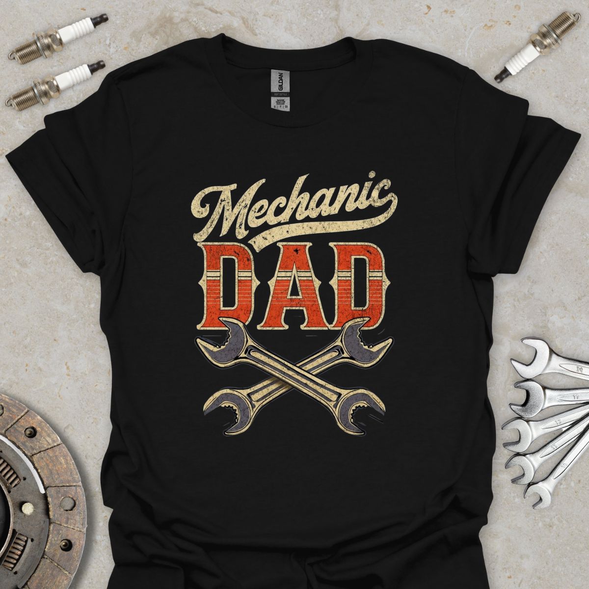 Mechanic Dad T-Shirt