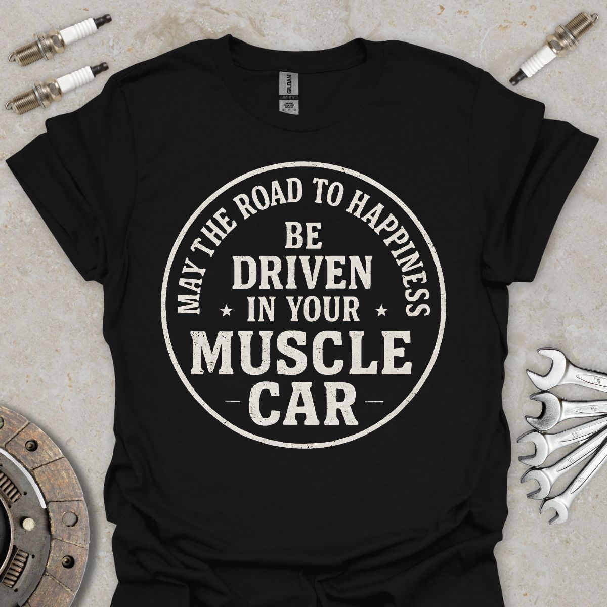 In your Muscle Car T-Shirt