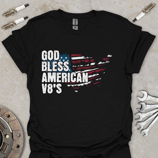 God bless American V8's T-Shirt