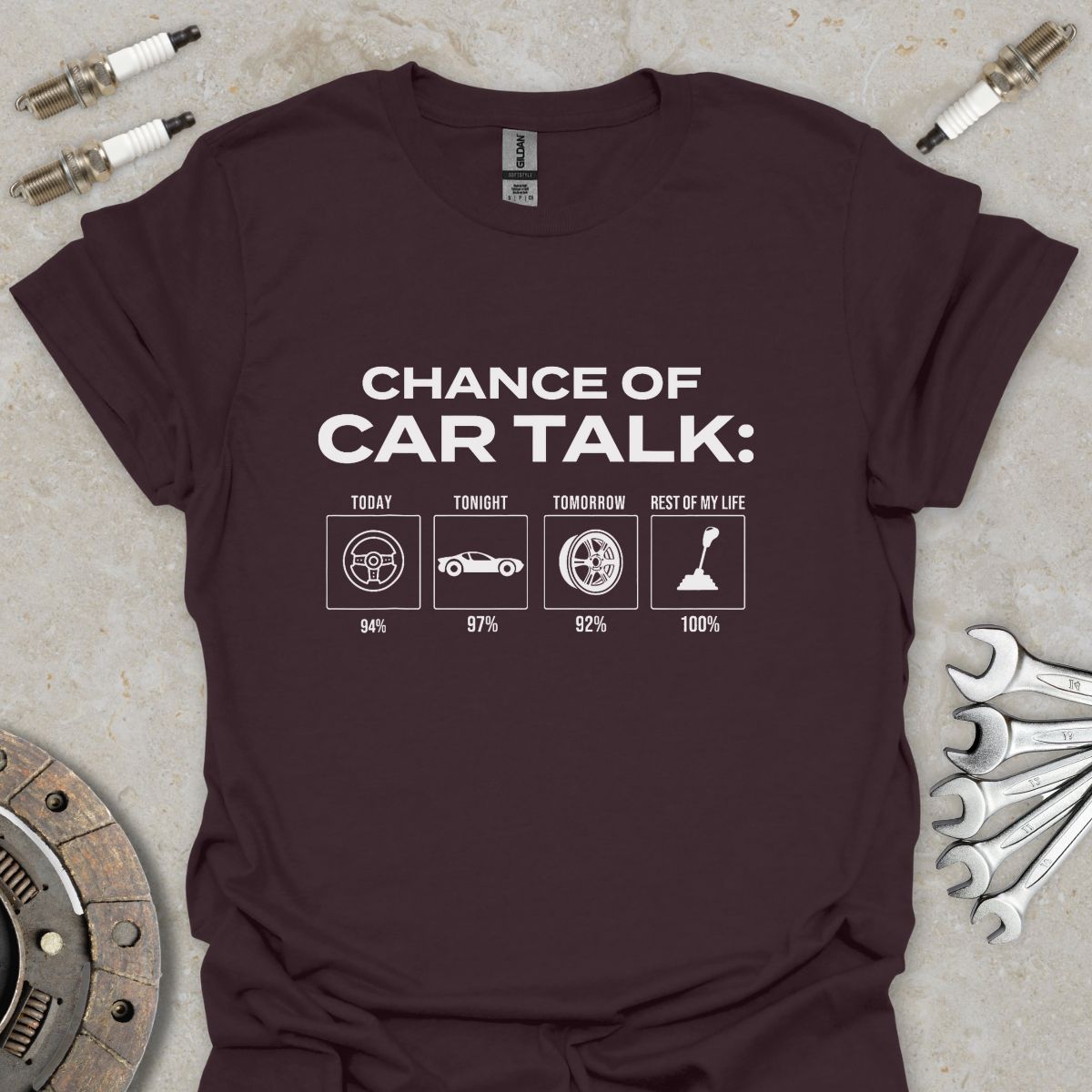 Chance of Car Talk T-Shirt