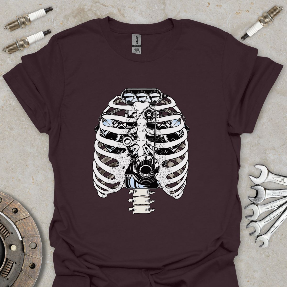 Engine Skeleton T-Shirt