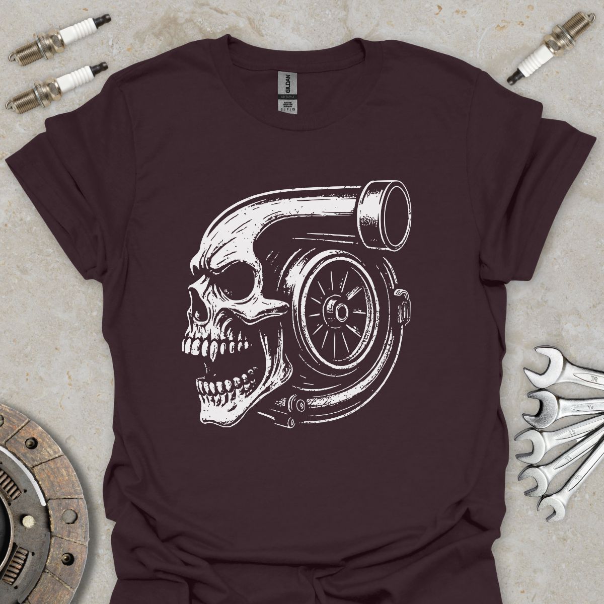 Turbocharger Skull T-Shirt