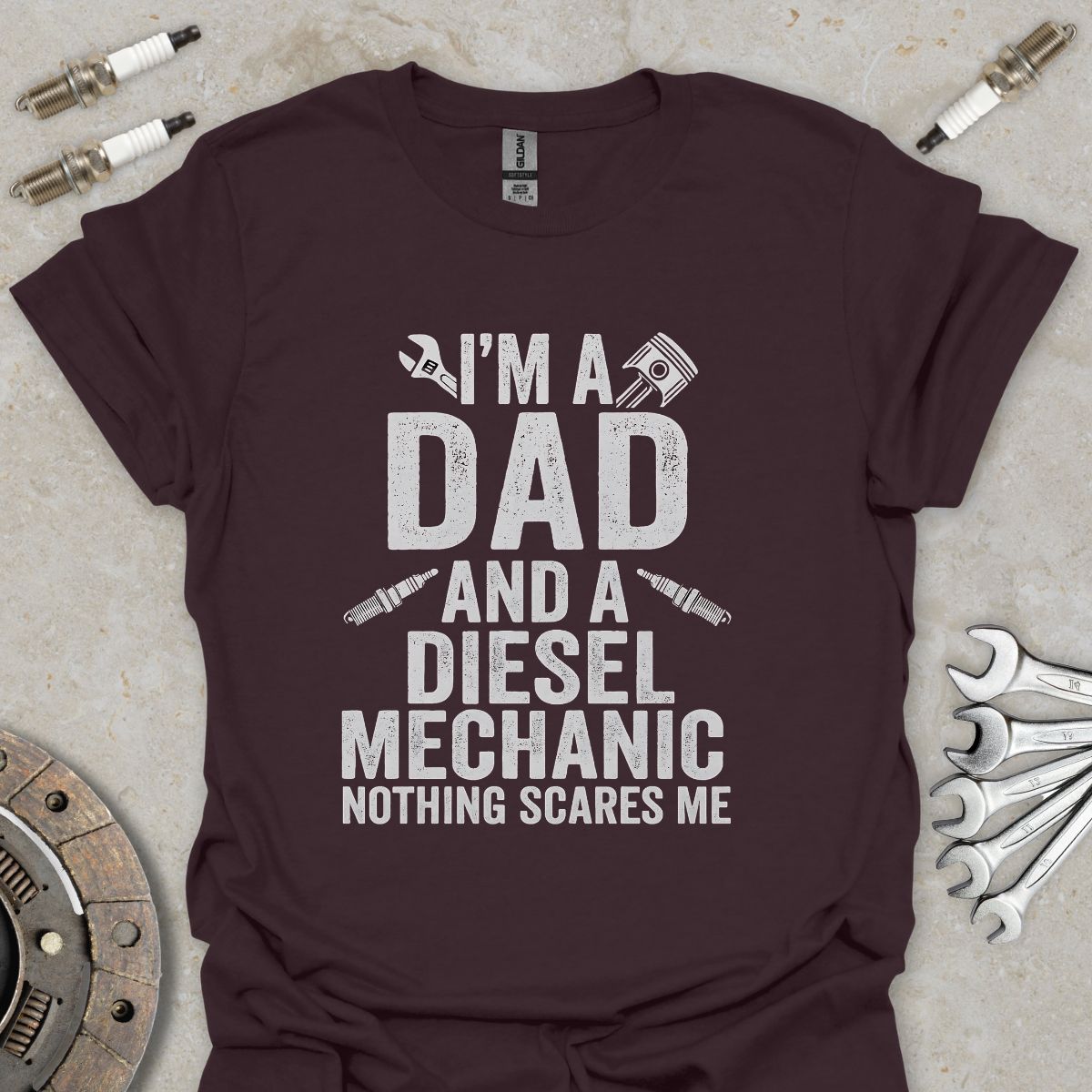 I'm a Dad and a Diesel Mechanic T-Shirt