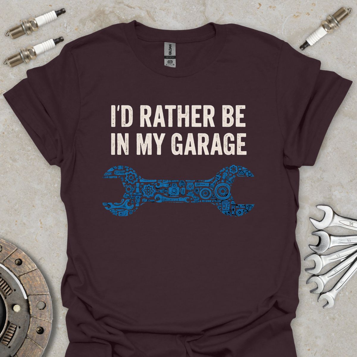 I'd rather be in my Garage T-Shirt